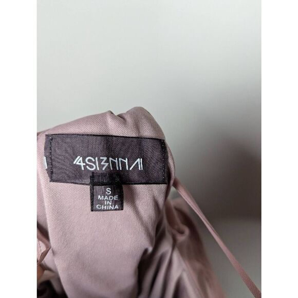 4Si3NNA mauve embroidered stars romper Small - Picture 5 of 8